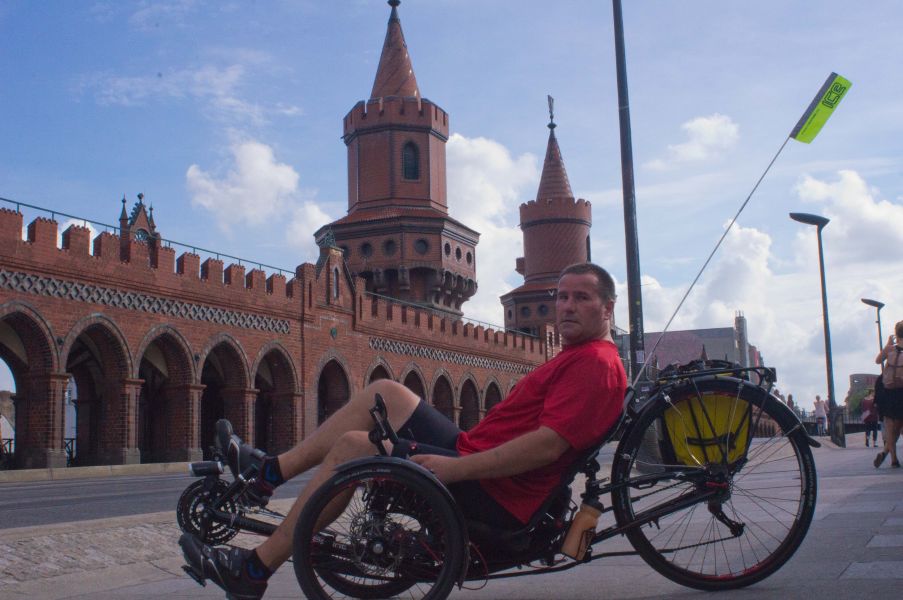 Liegedreirad ICE Sprint X in Berlin Kreuzberg