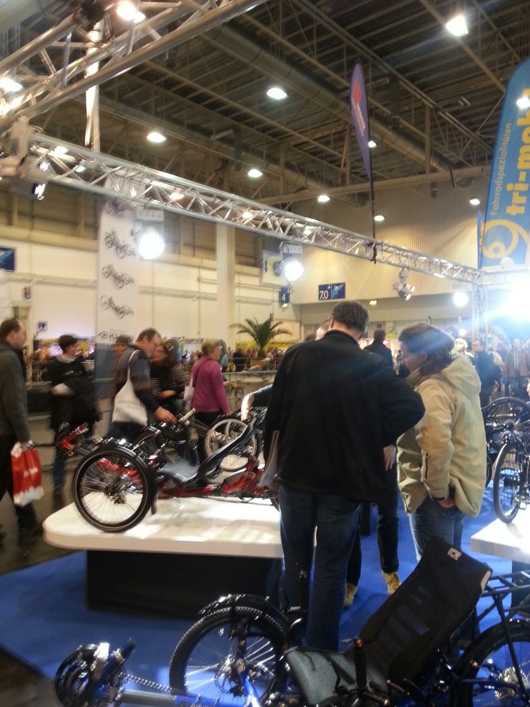 Liegedreirad ICE auf Messe Essen 2014_141040