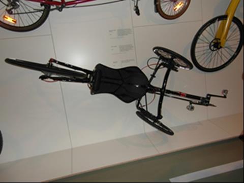 Liegedreirad ICE Sprint X im Museum für Arbeit
