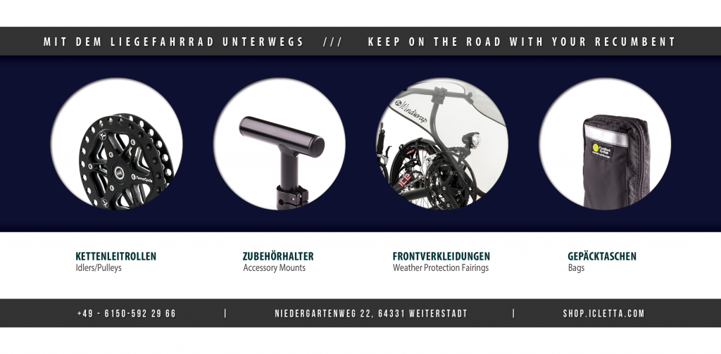 ICLETTA Liegerad-Webshop