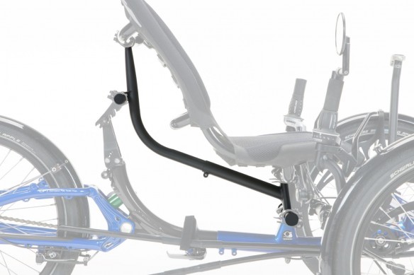Liegedreirad ICE Adventure mit Sitzerhöhung Seat Riser