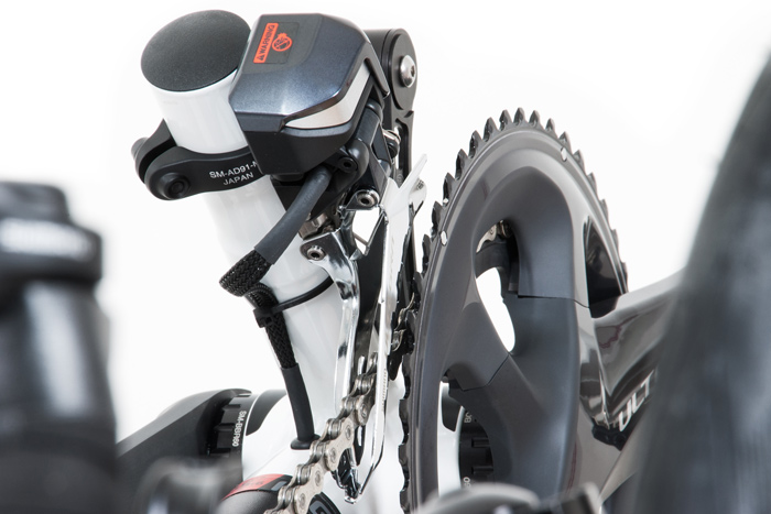 Shimano Di2 Ultegra am ICE VTX Liegedreirad