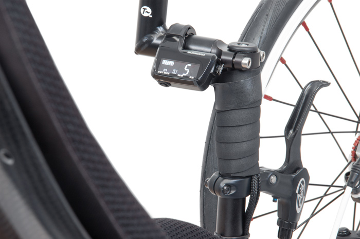 Shimano Di2 Ultegra am ICE VTX Liegedreirad
