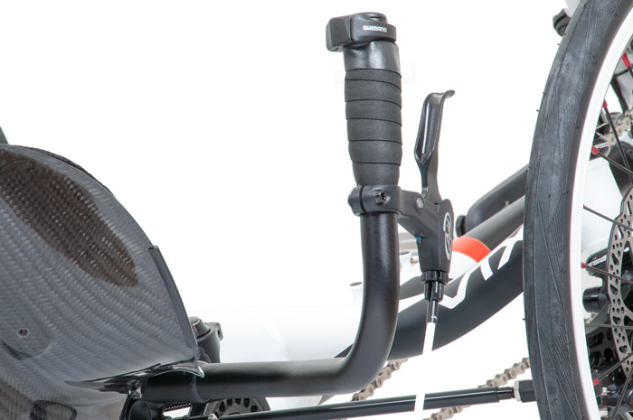 Shimano Di2 Ultegra am ICE VTX Liegedreirad