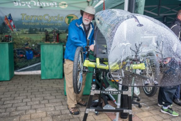 Spezialradmesse 2019 in Germersheim - TerraCycle Windverkleidung