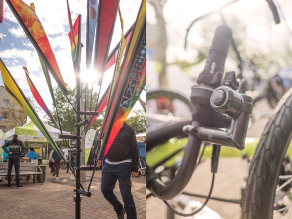 Spezialradmesse 2019 in Germersheim - TerraCycle Flaggen