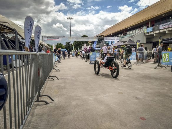 Das ICE Full Fat auf der Teststrecke der VELO Frankfurt 2019