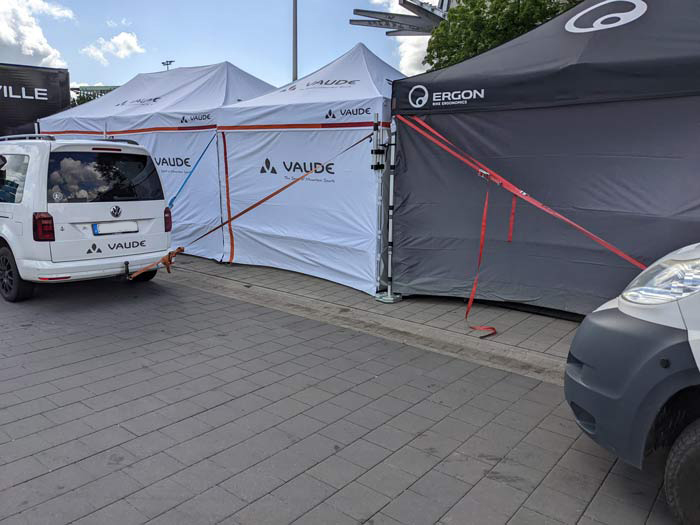 Gegenmaßnahmen gegen den Sturm
