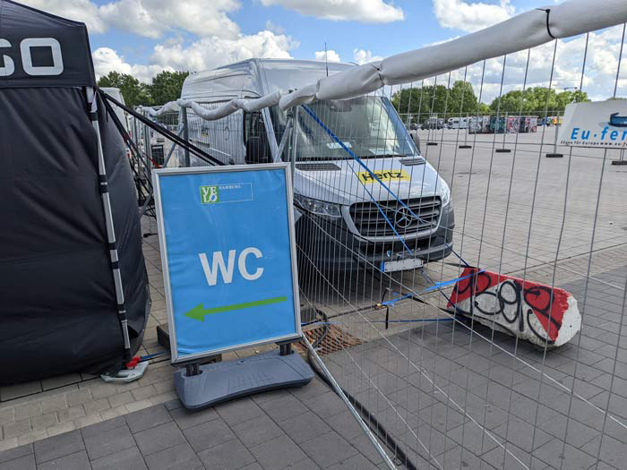 Gegenmaßnahmen gegen den Sturm