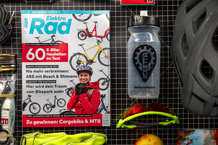 Die aktuelle Ausgabe der Fahrradzeitschrift ElektroRad