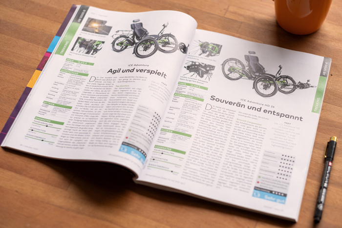 Die ICE Trikes im Test Doppelpack
